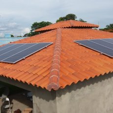 Galeria » Lagoa Santa - MG - Sistema com potência de 2.64 KWp